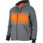 Milwaukee M12 Men's Gray Cordless Heated Hoodie Kit, L Image 6