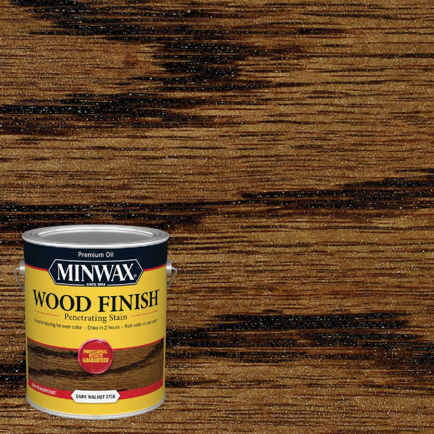 Minwax Wood Finish Penetrating Stain, Dark Walnut, 1 Gal. Image 1