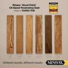 Minwax Wood Finish Penetrating Stain, Golden Oak, 1 Qt. Image 2
