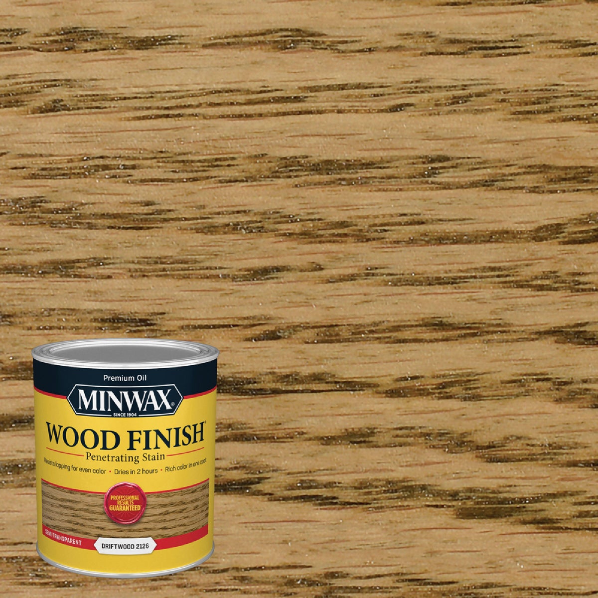 Minwax Wood Finish Penetrating Stain, Driftwood, 1 Qt.