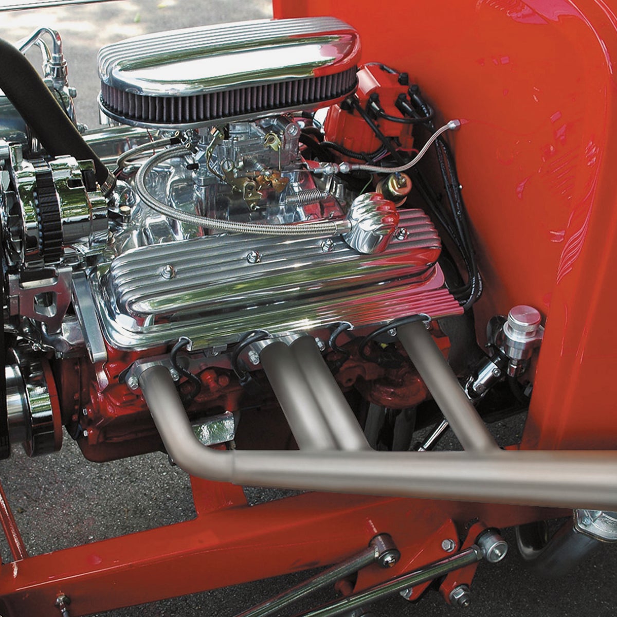 Rust-Oleum Stops Rust Flat Aluminum 12 Oz. High Heat Spray Paint Image 2