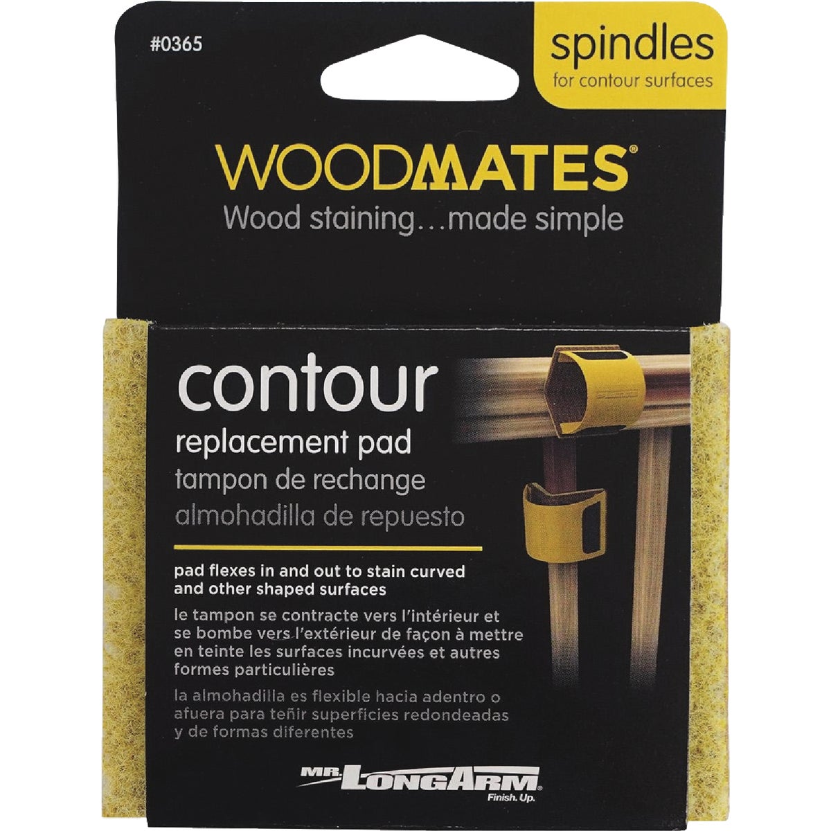 Mr. LongArm Woodmates Contour Replacement Pad Image 2