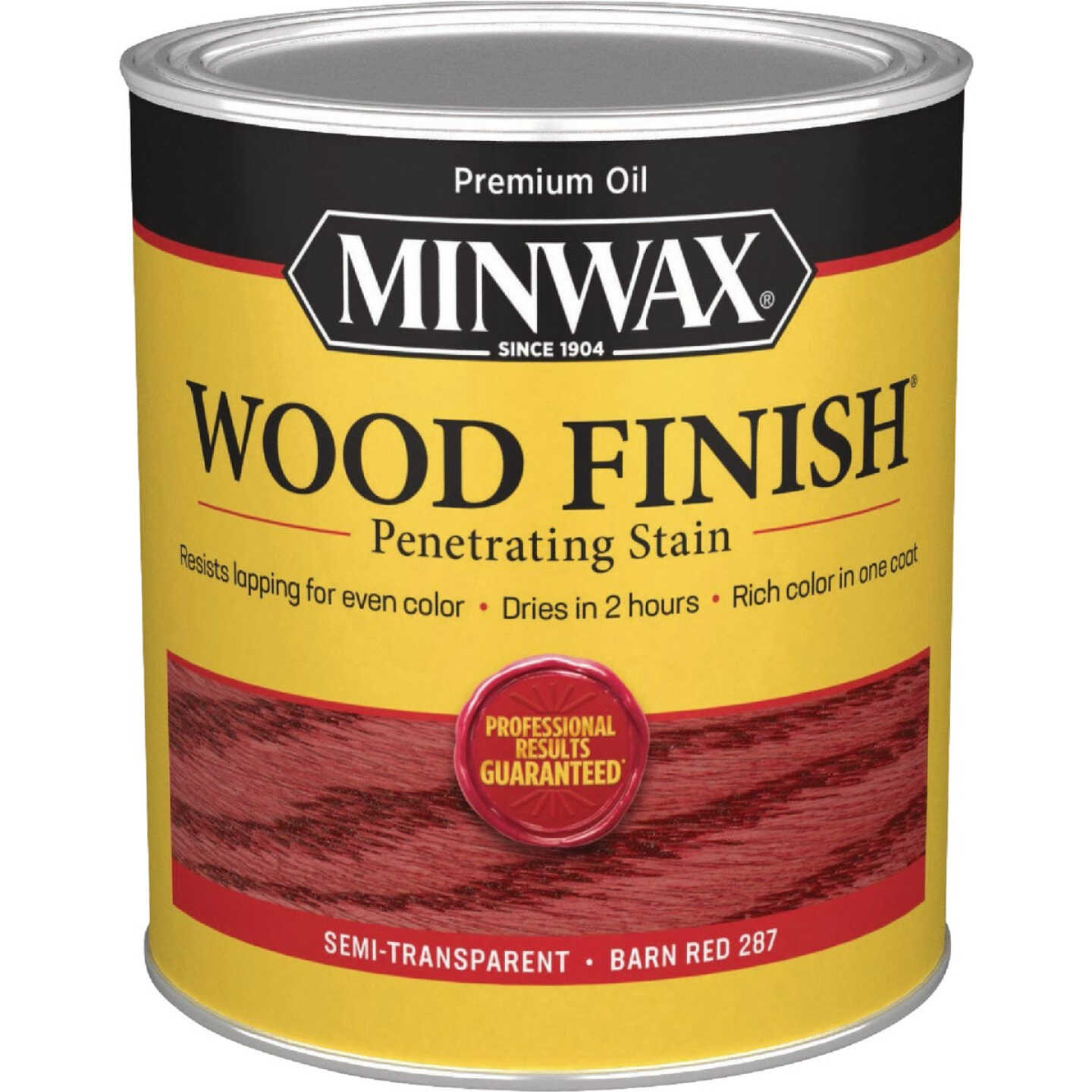 Minwax 1 Qt. 287 Barn Red Wood Finish Image 2