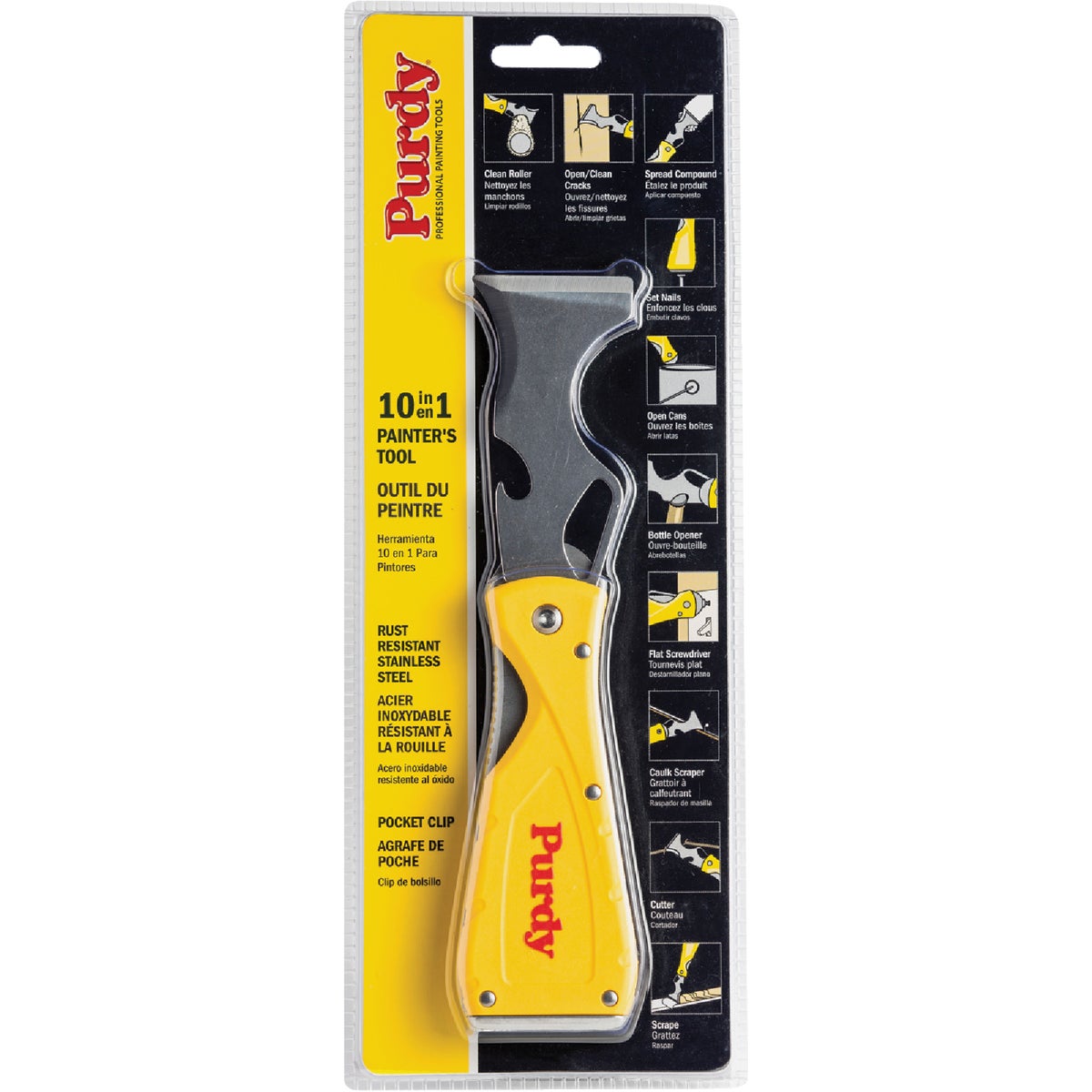 Purdy Premium Multi-Utility 10-in-1 Folding Prep Tool