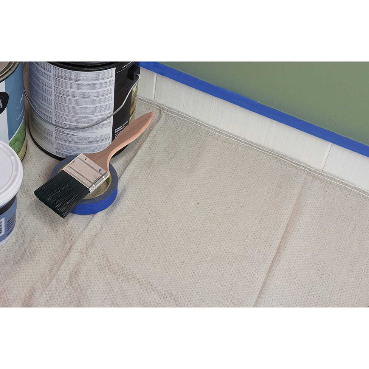CoverGrip 3.5 Ft. x 4 Ft. 8 Oz. Non-Slip Safety Drop Cloth Image 5