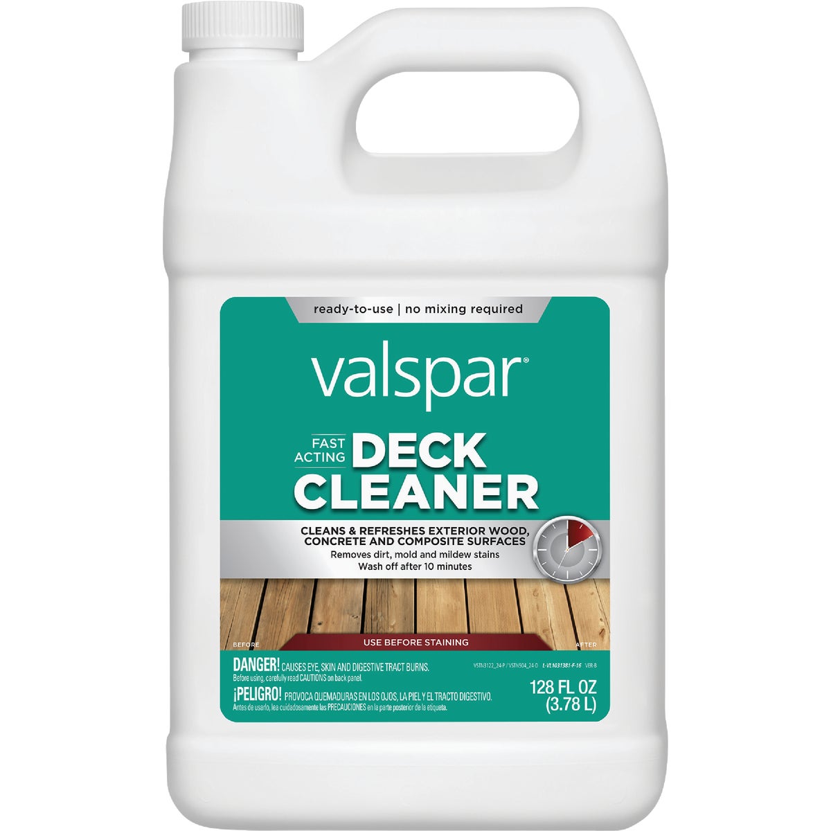 Valspar 1 Gal. Fast Acting Deck Cleaner
