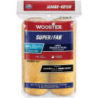 Wooster Jumbo-Koter Super/Fab 4-1/2 In. x 3/8 In. Button End Knit Paint Roller Cover (2-Pack) Image 1
