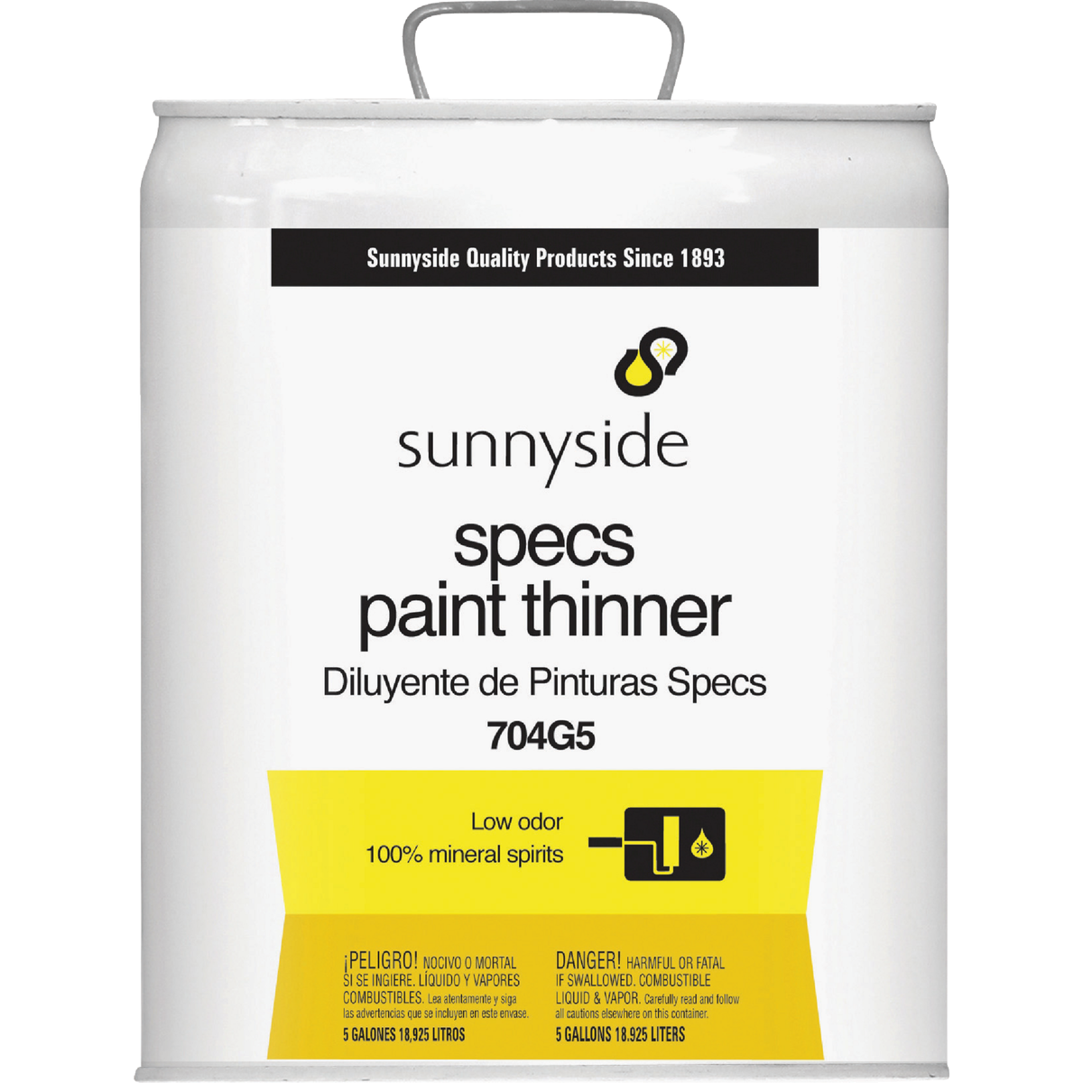 Sunnyside 5 Gallon Specs Paint Thinner