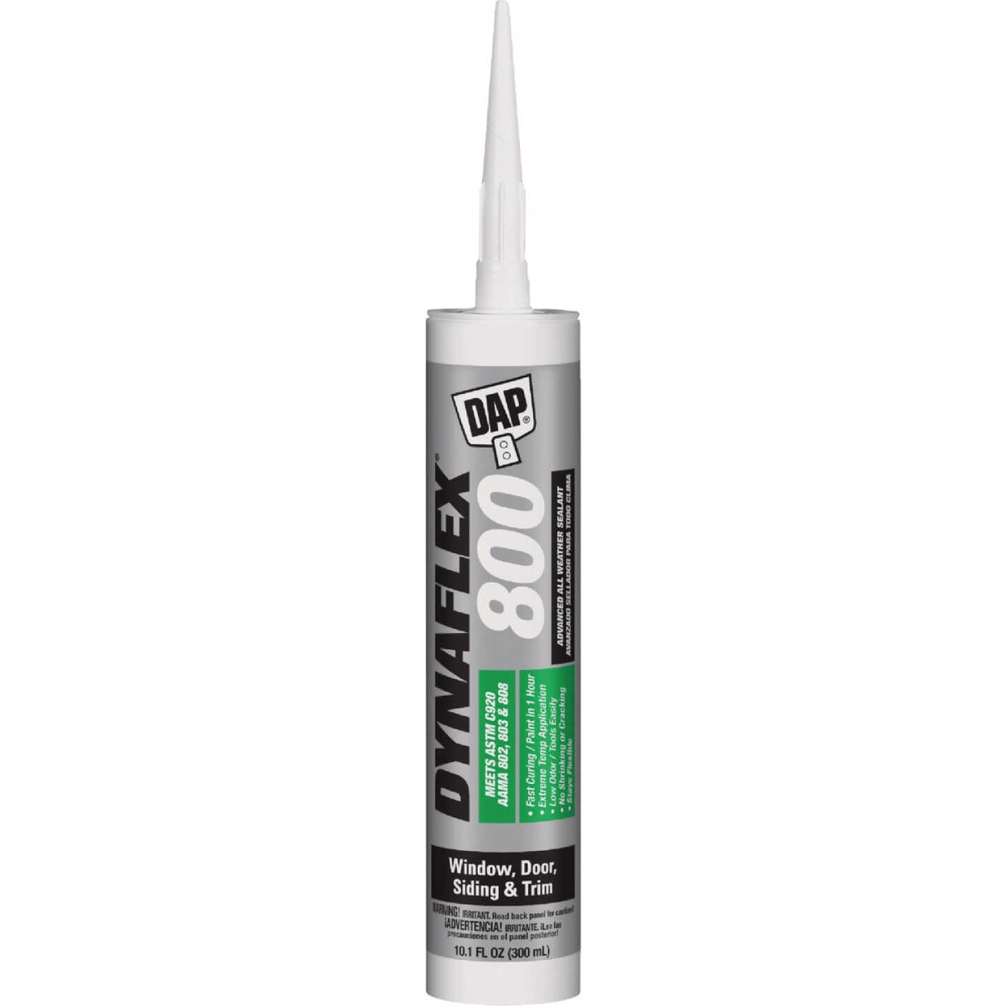 DAP Dynaflex 800 10.1 Oz. Advanced Window, Door, Siding, & Trim Polymer Sealant - Green GN851 Image 1