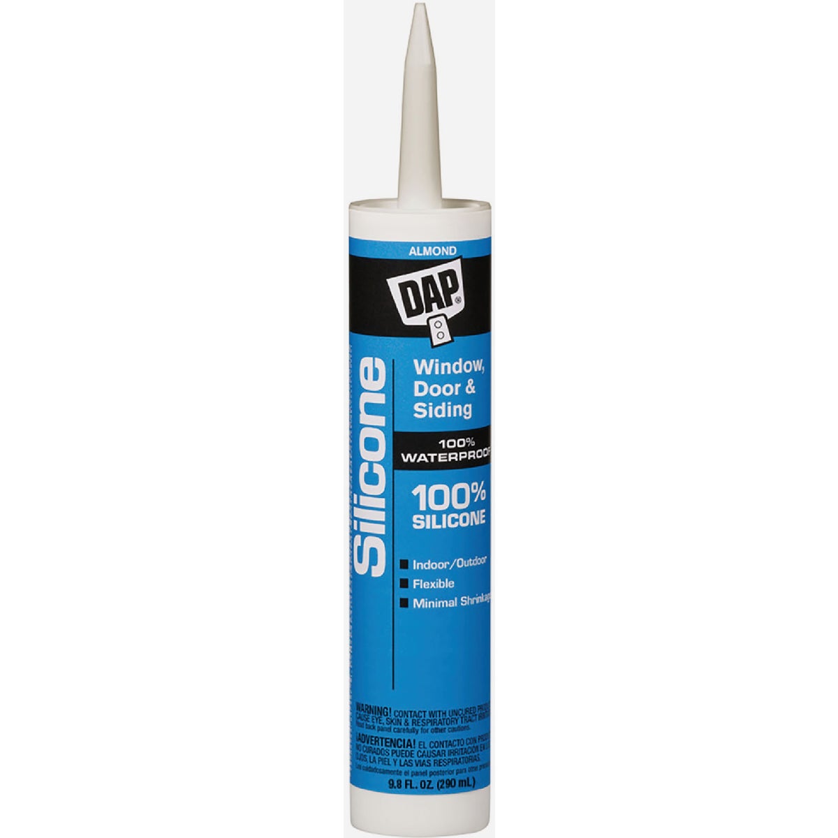 DAP 9.8 Oz. Window, Door & Siding Silicone Sealant, Almond Image 1
