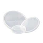 Leaktite Lid for 1 Pt. & 1 Qt. Multi-Mix Container, Semi-Transparent Image 1