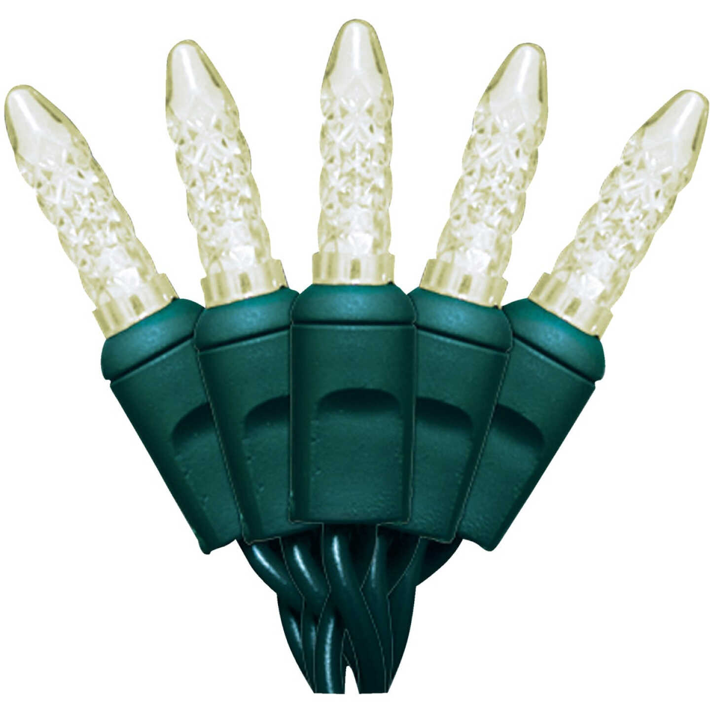 Home Impressions Warm White 200-Bulb Faceted M5 Mini LED Light Set Image 1