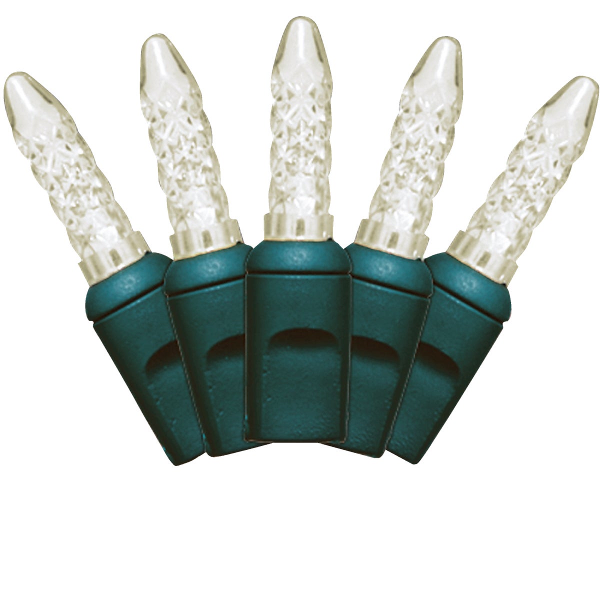 Home Impressions Warm White 200-Bulb Faceted M5 Mini LED Light Set Image 3