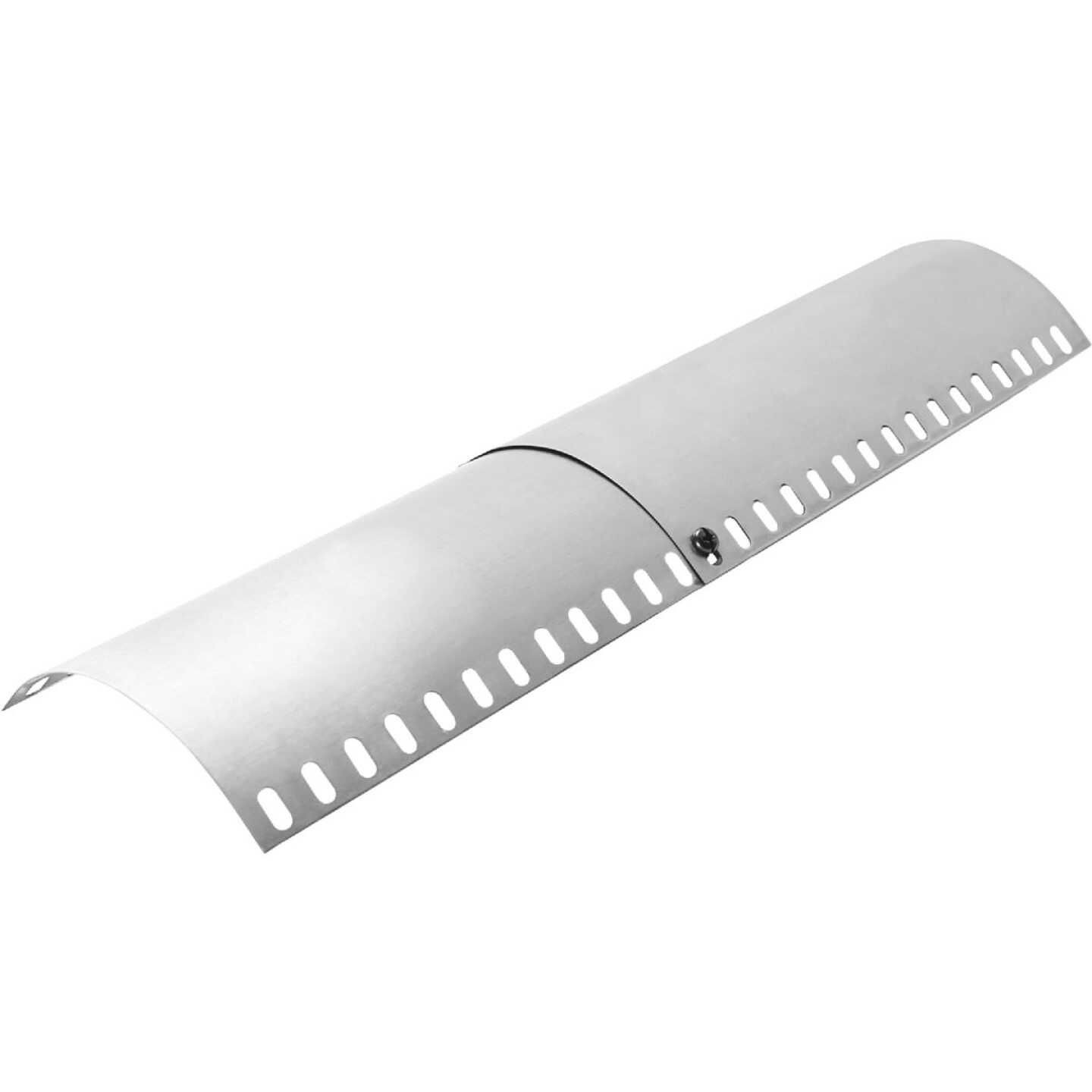 GrillPro 12 In. to 18 In. Stainless Steel-Coated Universal Adjustable Heat Plate Image 1