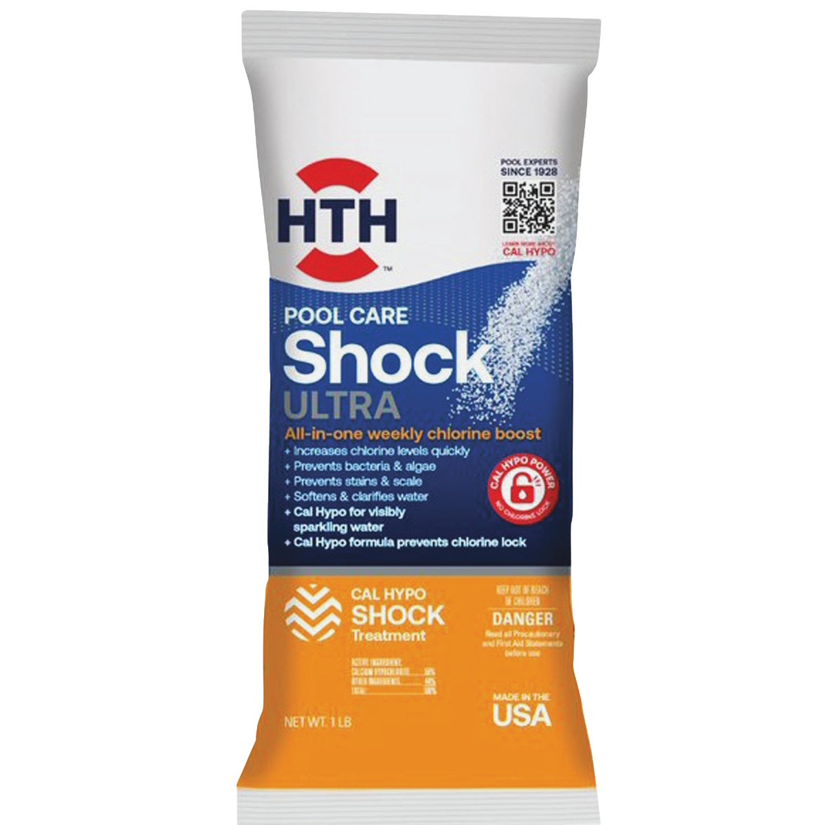 HTH Pool Care 1 Lb. Shock Ultra Granule Image 1