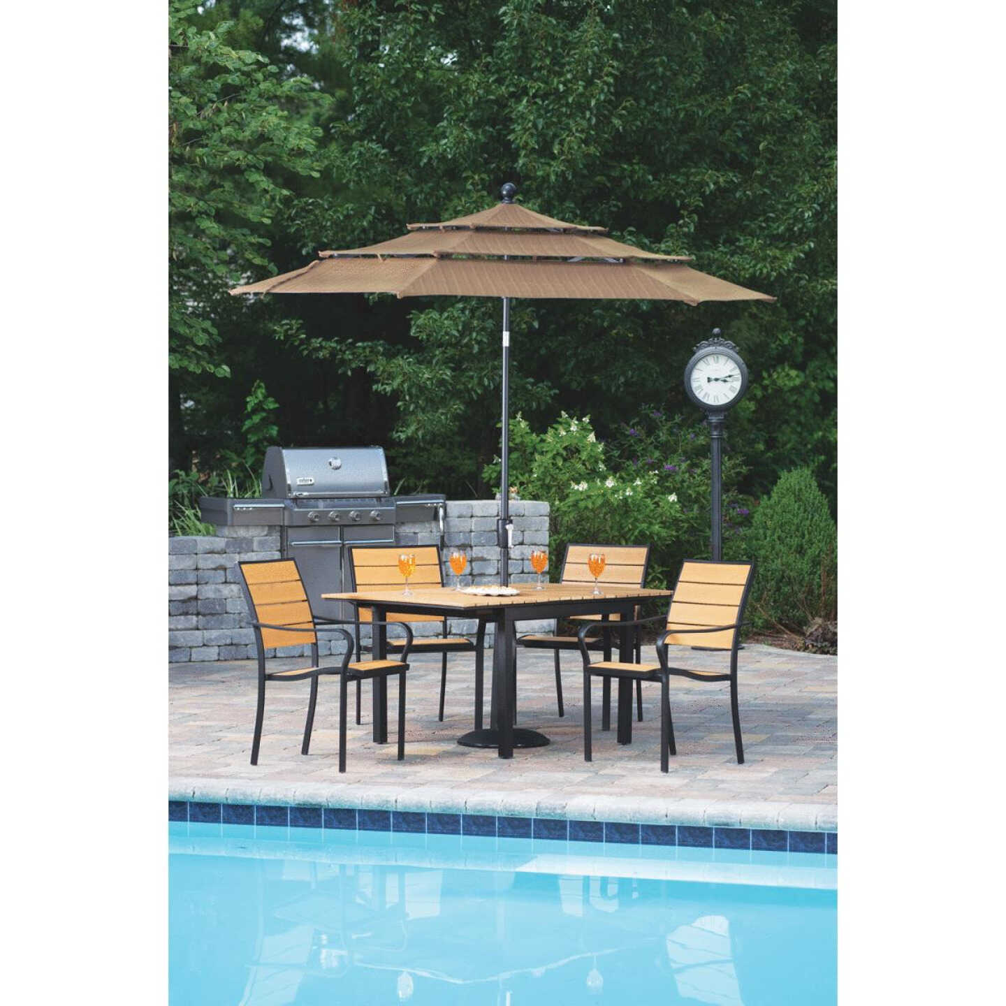 5PC FAUX WOOD SET Image 14