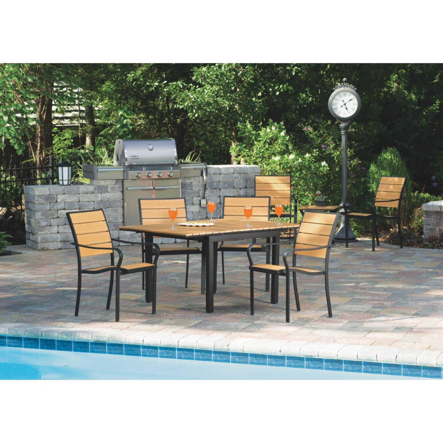 5PC FAUX WOOD SET Image 10