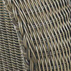 Glenwood Brown Wicker Chair With Cushions Image 1