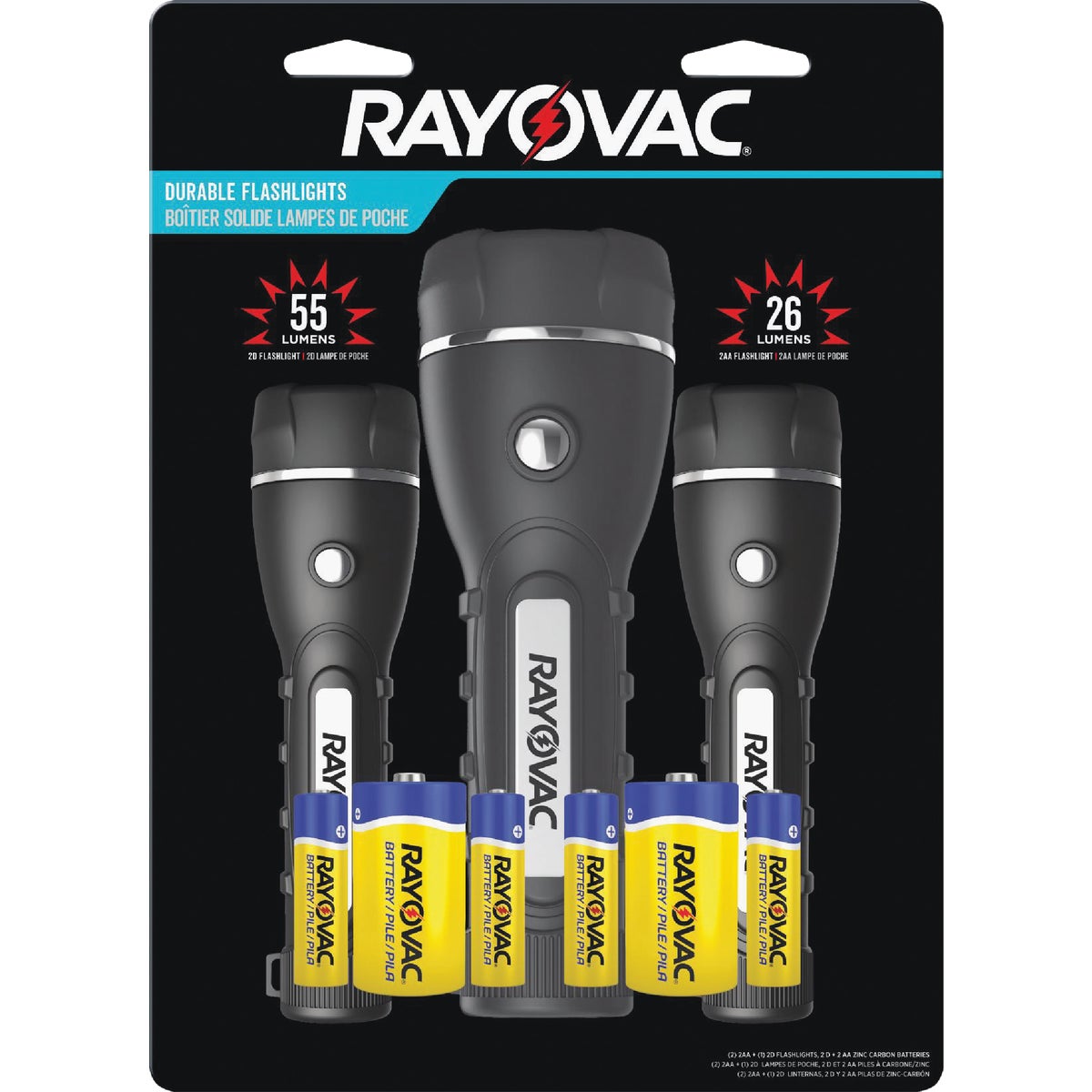Rayovac Bright Essentials Rubber LED Flashlight Image 1