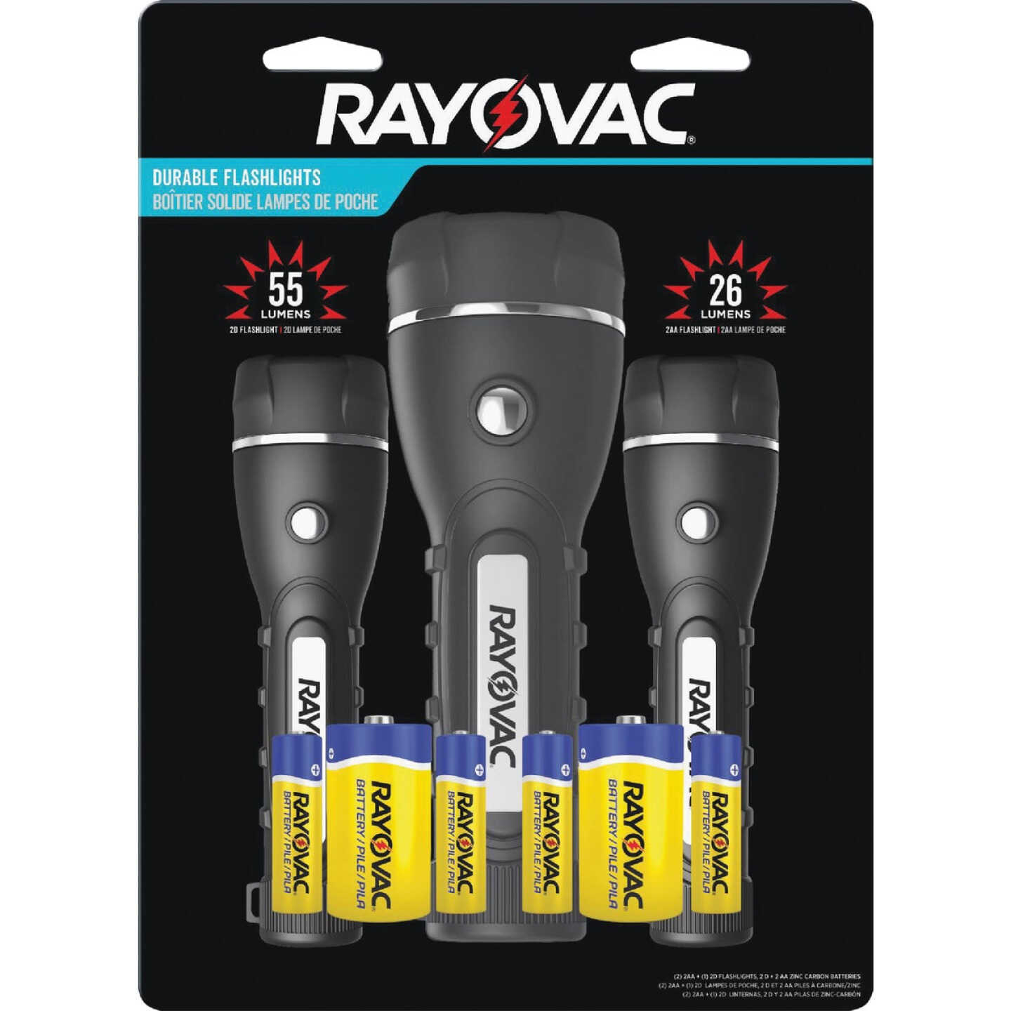 Rayovac Bright Essentials Rubber LED Flashlight Image 1