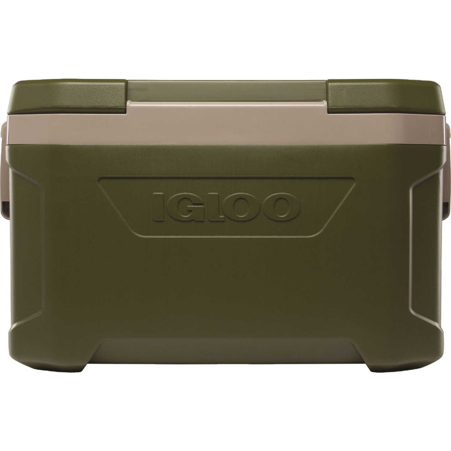 Igloo Sportsman Latitude 52 Qt. Cooler, Tank Green & Sandstone Image 1