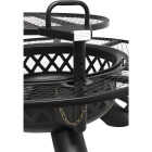 Big Horn 47 In. Camp Black Round Steel Fire Pit Image 5