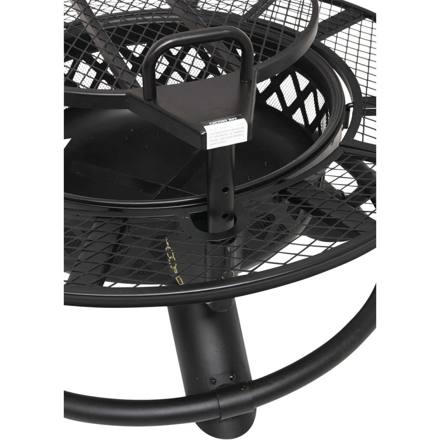 Big Horn 47 In. Camp Black Round Steel Fire Pit Image 6
