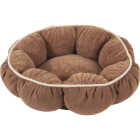 Petmate Aspen Pet 18 In. Round Recycled Polyester Fiber Dog Bed Image 3