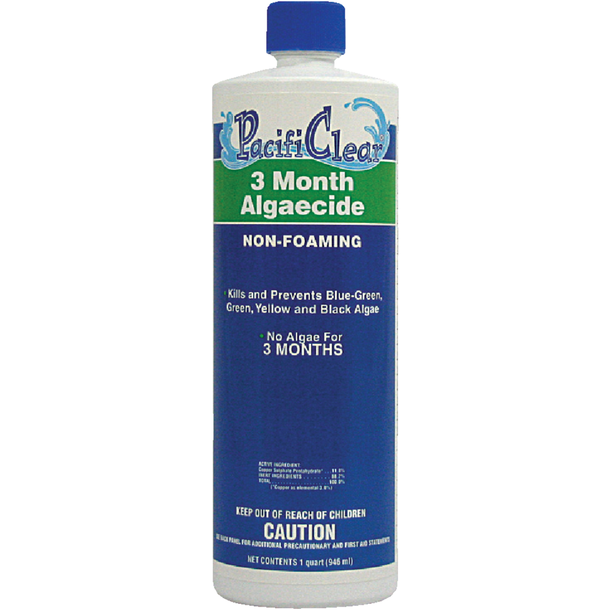 PacifiClear 3 Month 1 Qt. Liquid Algaecide Image 1