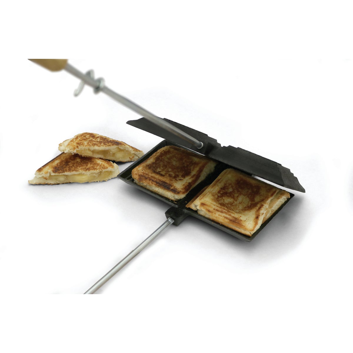 Coghlans Double Cast Iron Sandwich Cooker Image 2