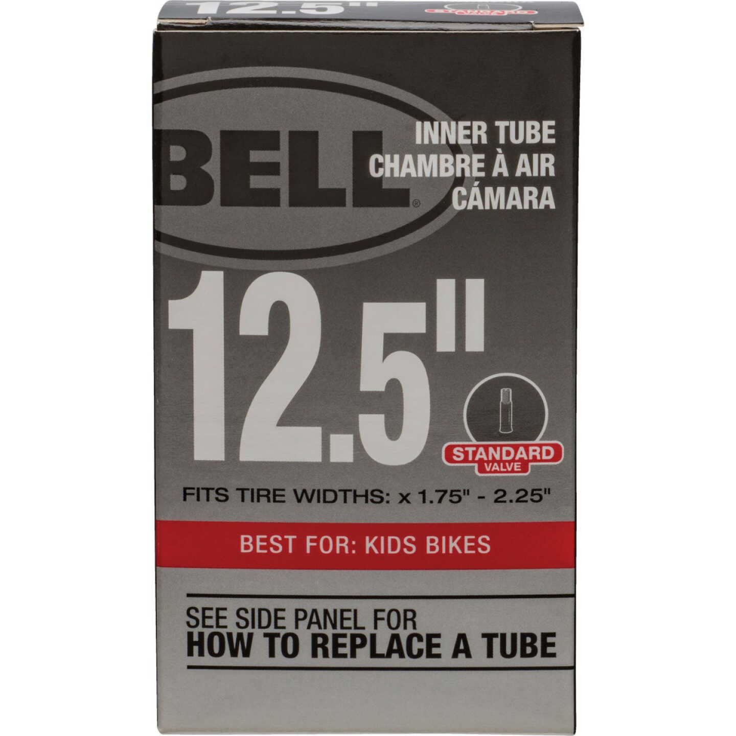 Bell 12-1/2 In. Standard Premium Quality Rubber Bicycle Tube Image 1