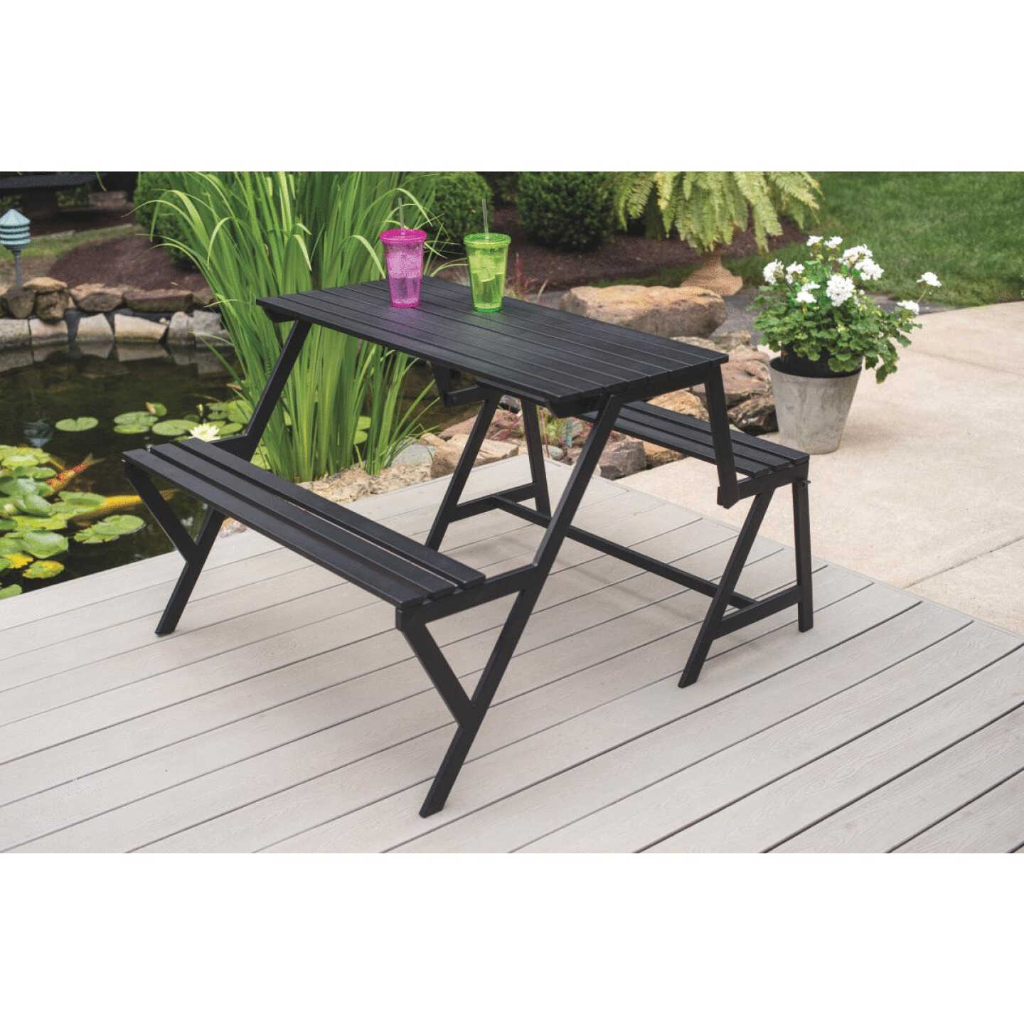 BENCH W/TABLE Image 5