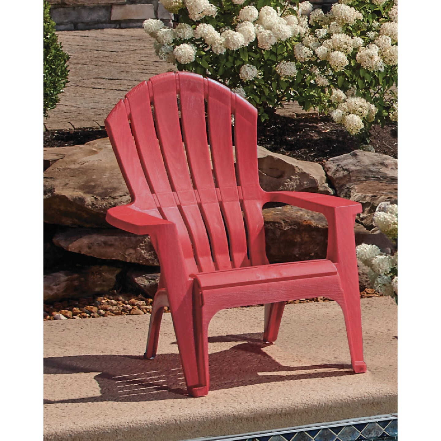Adams RealComfort Merlot Resin Adirondack Chair Image 2