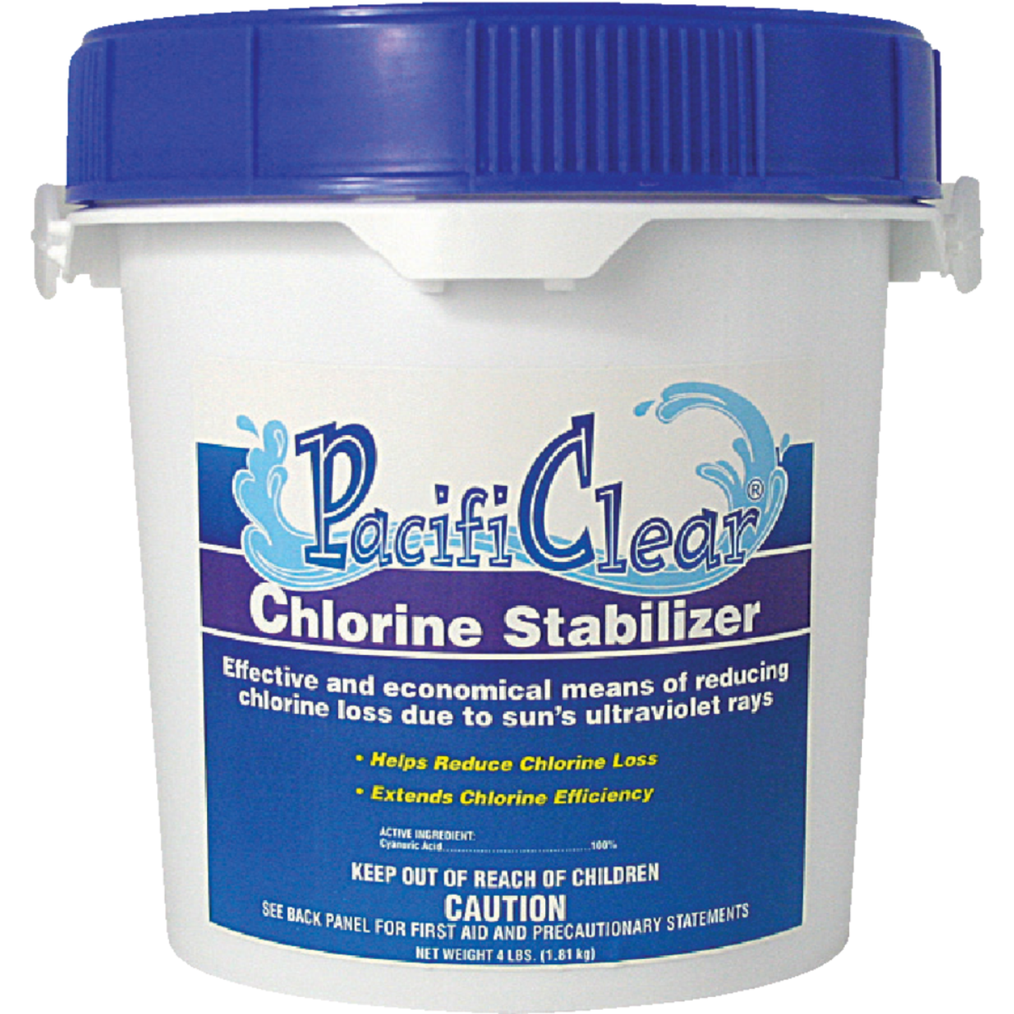 PacifiClear 4 Lb. Chlorine Stabilizer Granule Image 1