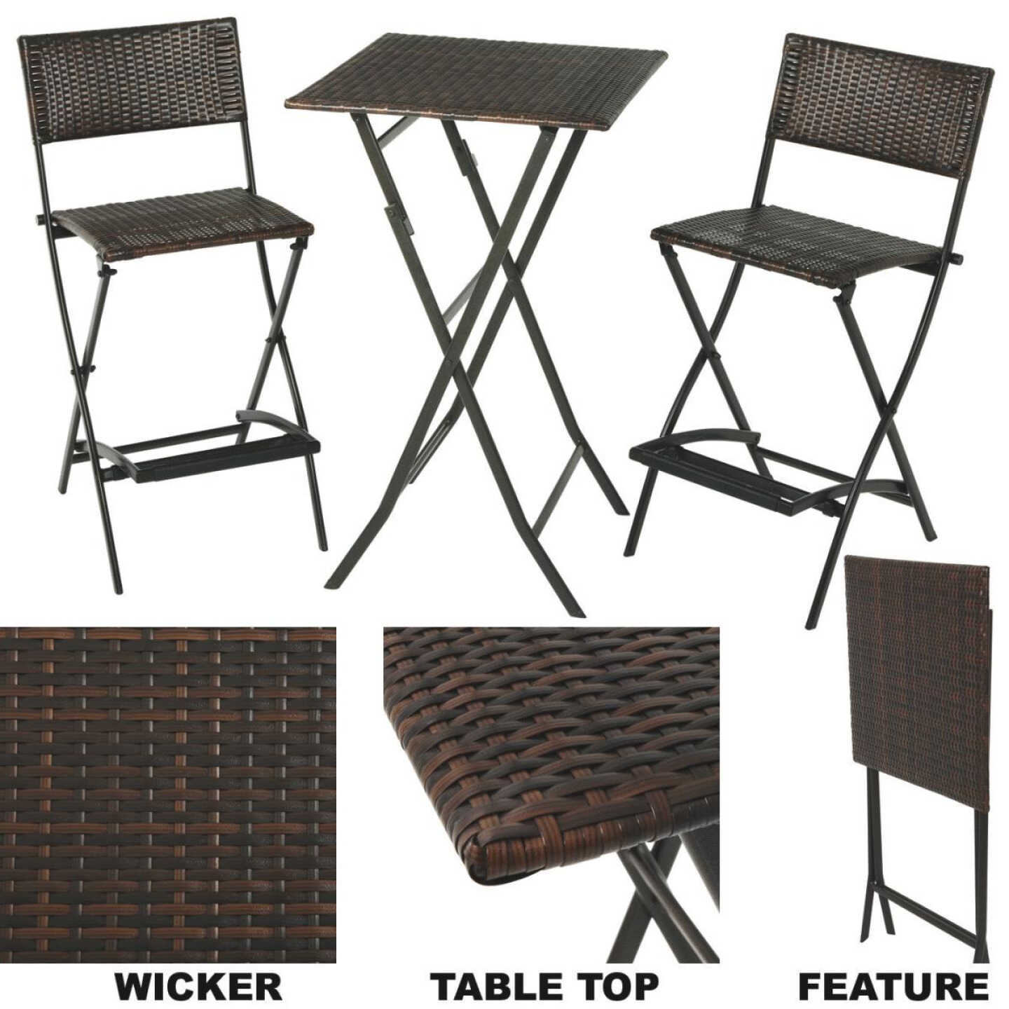 SANTA FE FLD DINING SET Image 10