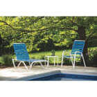 ALUM PVC STRAP CHAISE Image 5