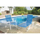 ALUM PVC STRAP CHAISE Image 6