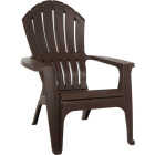 Adams RealComfort Earth Brown Resin Adirondack Chair Image 1