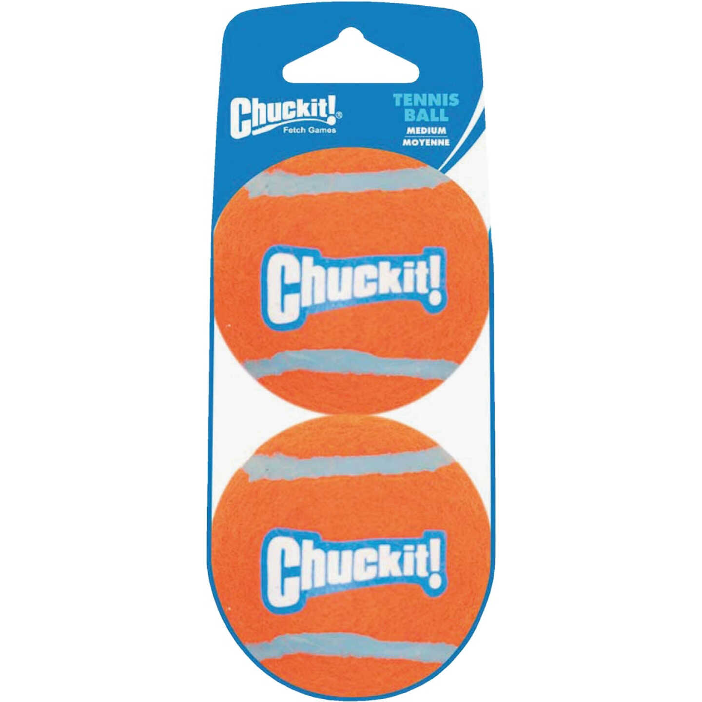 Petmate Chuckit Medium Tennis Ball Dog Toy (2-Pack) Image 1