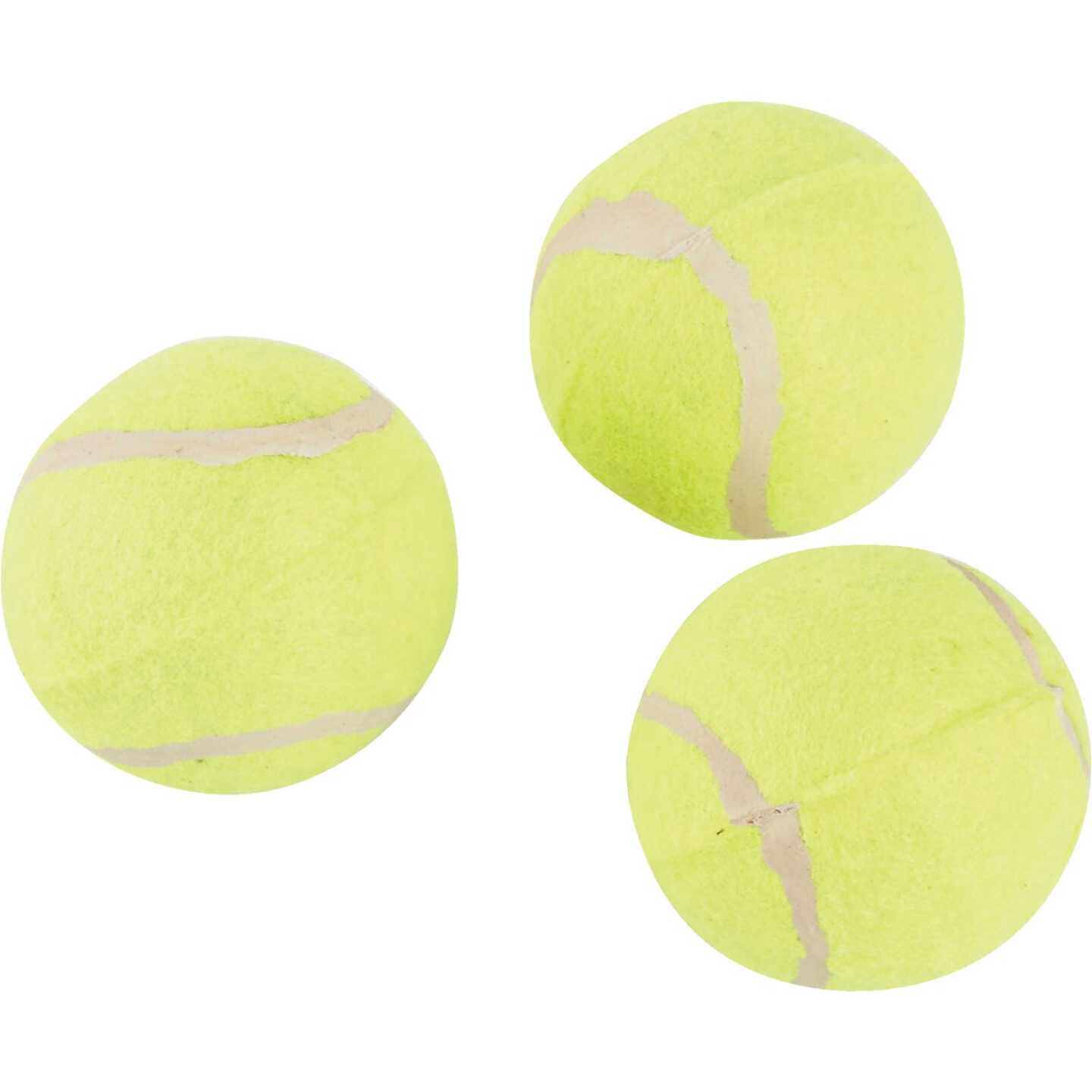 Smart Savers 6 Cm. Dia. Tennis Ball Dog Toy (3-Pack) Image 2