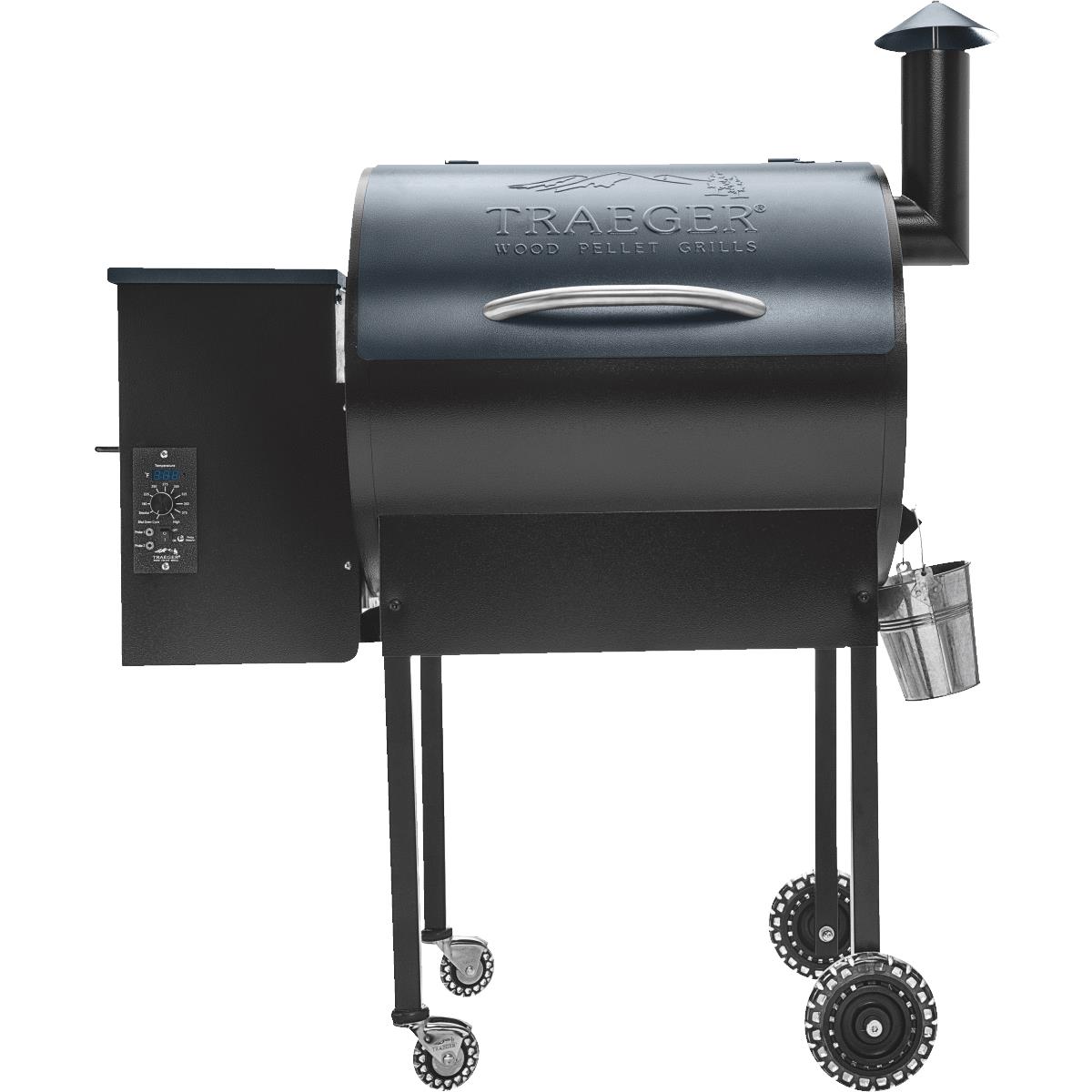 Traeger Lil' Texas Pro Black 572 Sq. In. Wood Pellet Grill Image 1