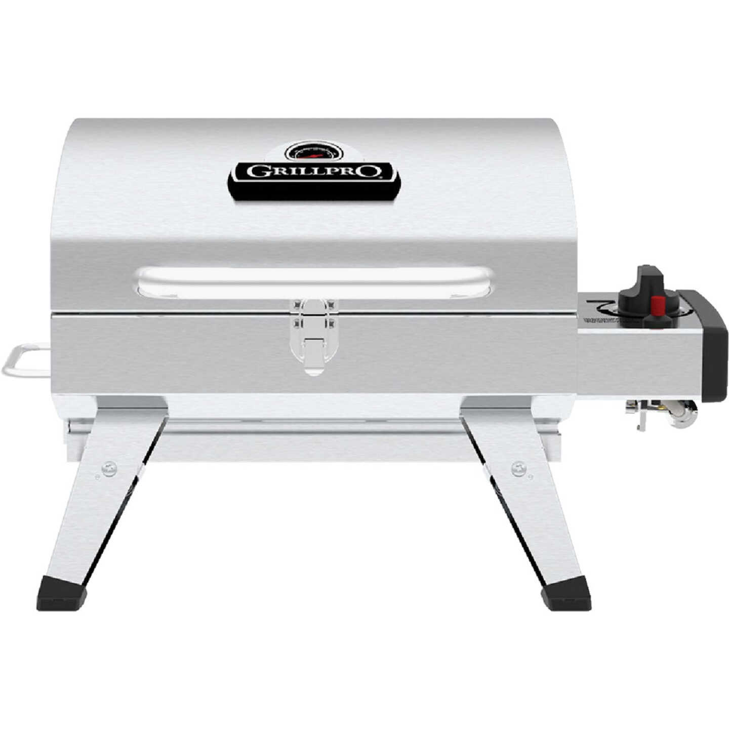 GrillPro Silver 200 Sq. In. Propane Gas Portable Grill Image 1
