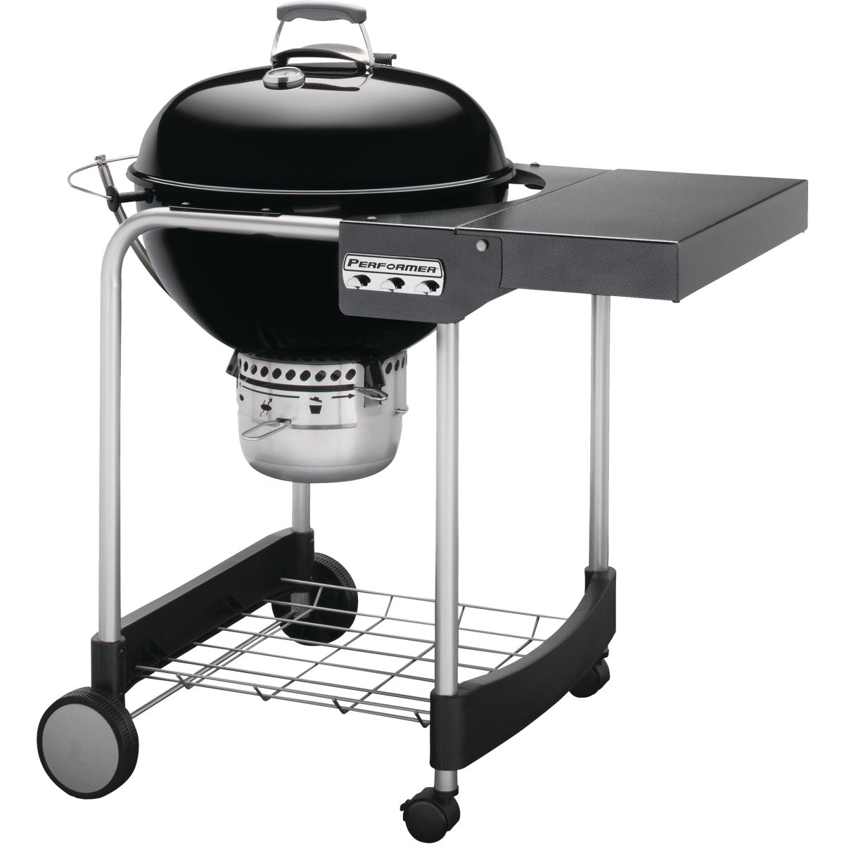 Weber Performer 22 In. Charcoal Grill, Black Image 4