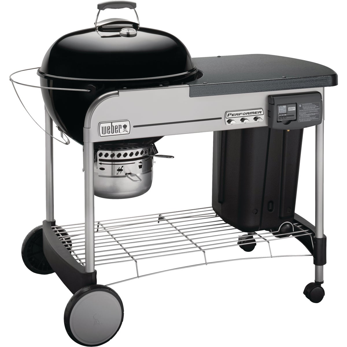 Weber Performer Deluxe 22 In. Charcoal Grill, Black