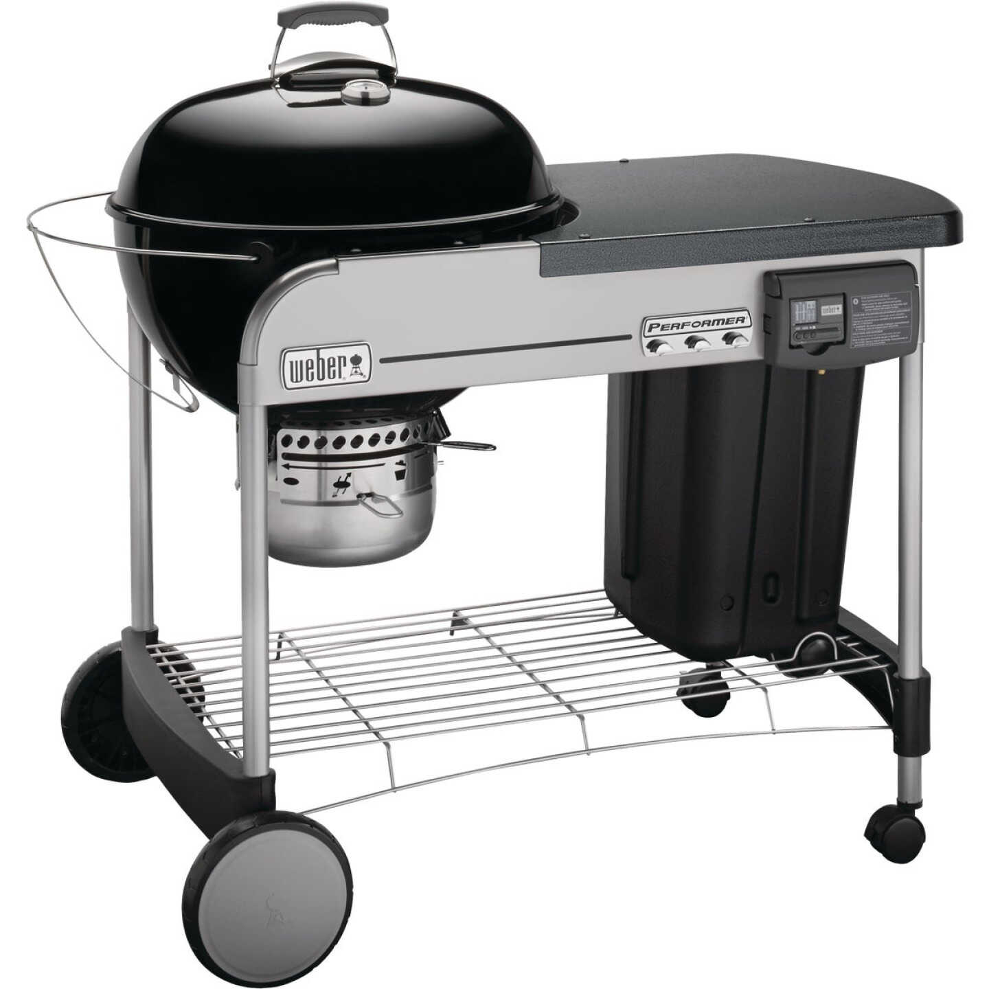 Weber Performer Deluxe 22 In. Charcoal Grill, Black Image 1