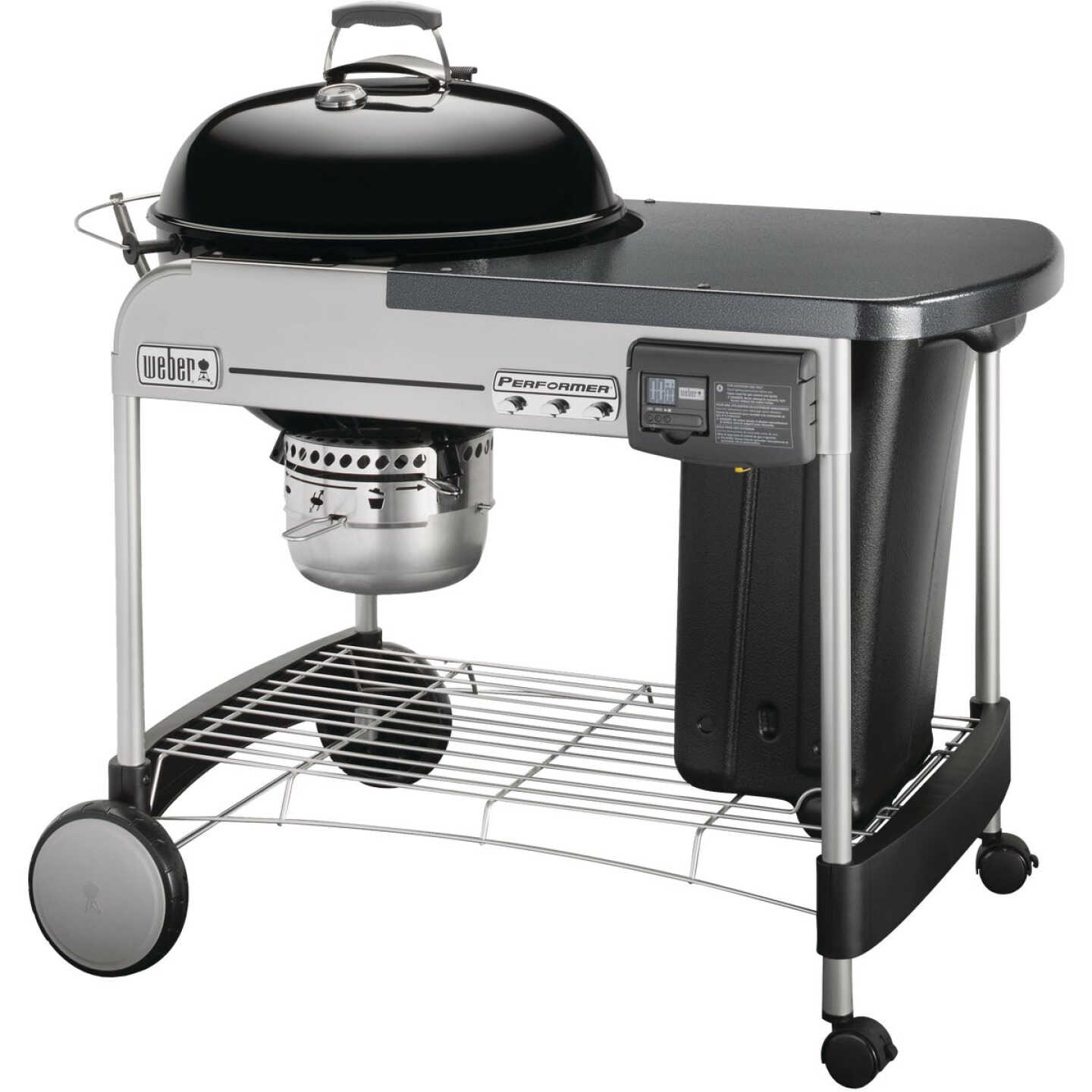 Weber Performer Deluxe 22 In. Charcoal Grill, Black Image 4