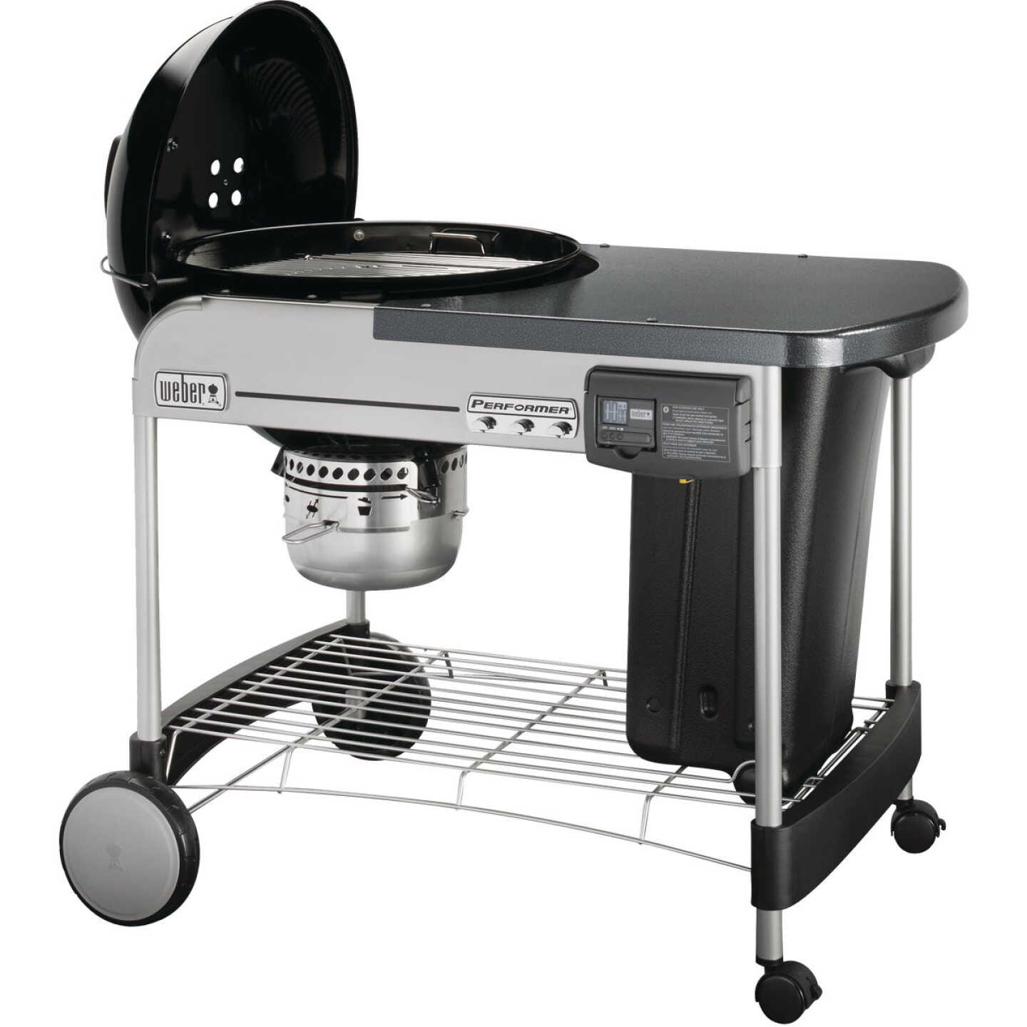 Weber Performer Deluxe 22 In. Charcoal Grill, Black Image 6