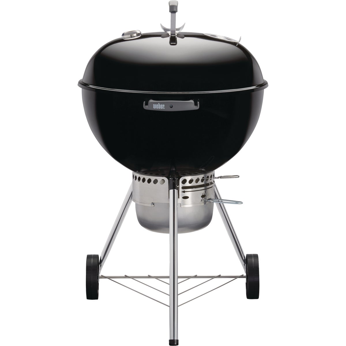 Weber Original Kettle Premium 22 In. Charcoal Grill, Black Image 4