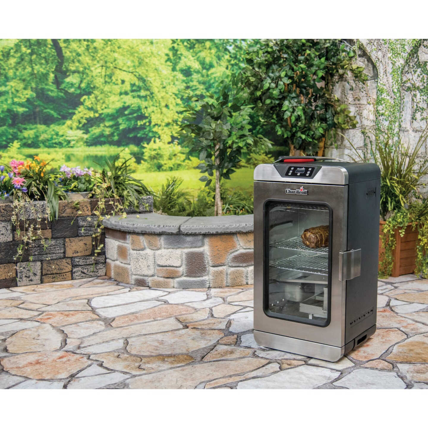 Char-Broil 32.5 In. H. 750W Vertical Digital Electric Smoker Image 3