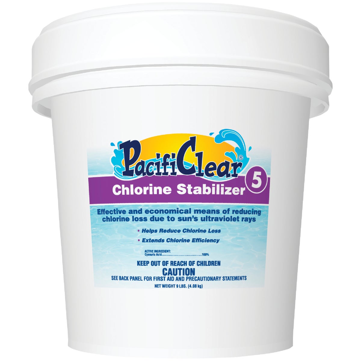 PacifiClear 9 Lb. Chlorine Stabilizer Granule Image 1